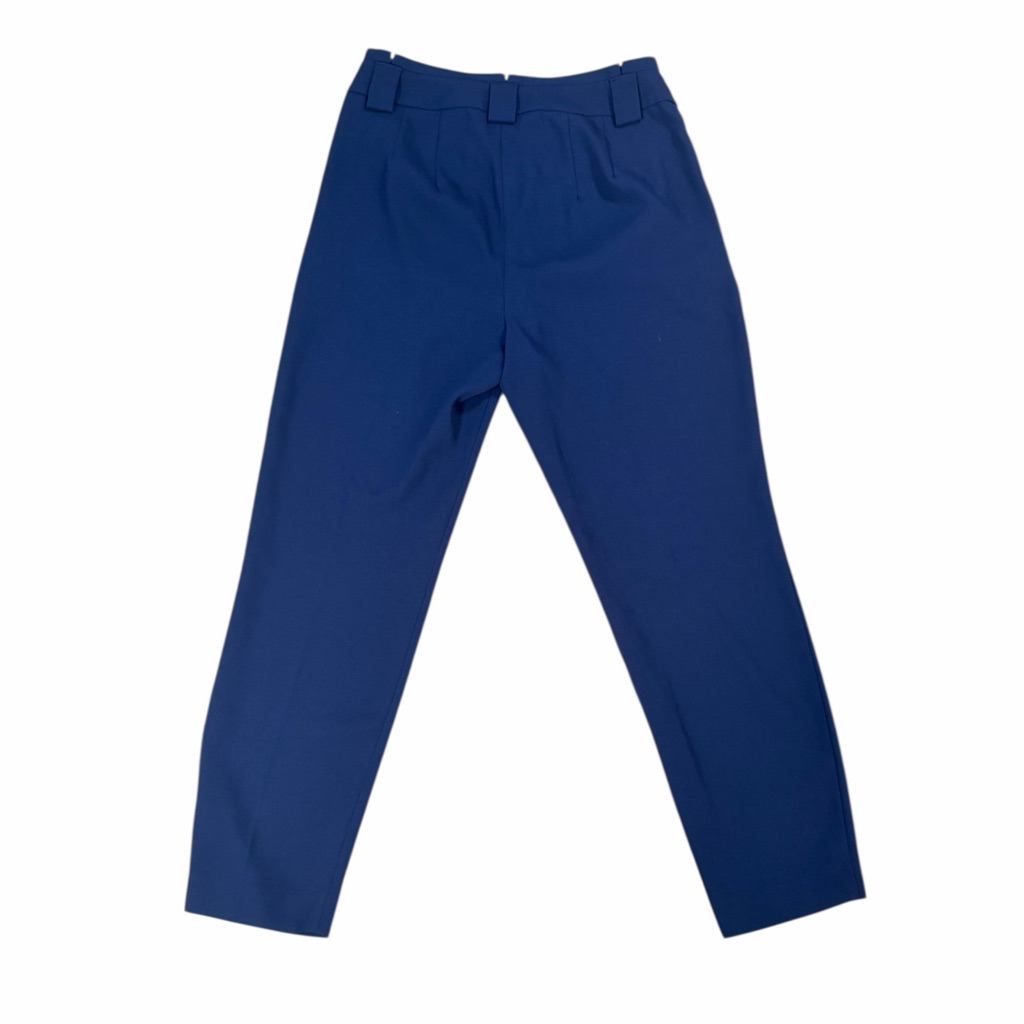 Express Women's Navy High-Rise Tapered Trousers
